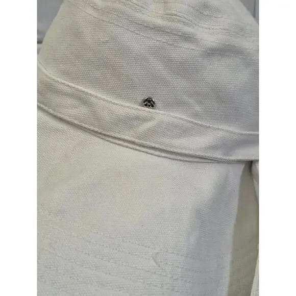 Helen Kaminski Australia Ladies White 100% Cotton 4.5in Wide Helen Kaminski Australia Ladies White 100% Cotton 4.5in Wide main image 2